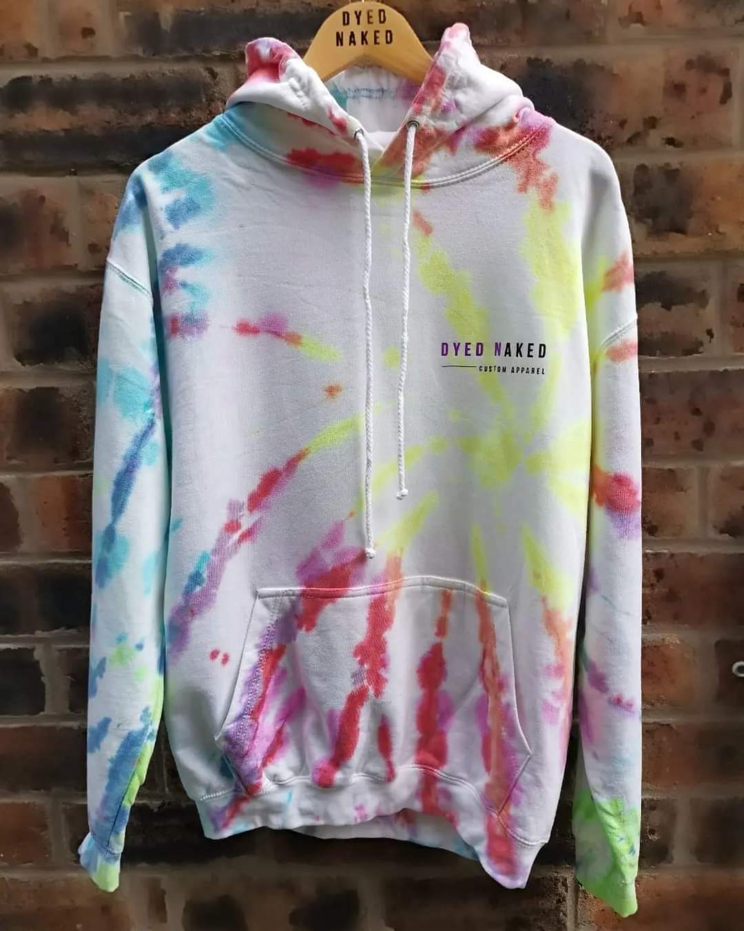 NEON RAINBOW TIE DYE - Main Image