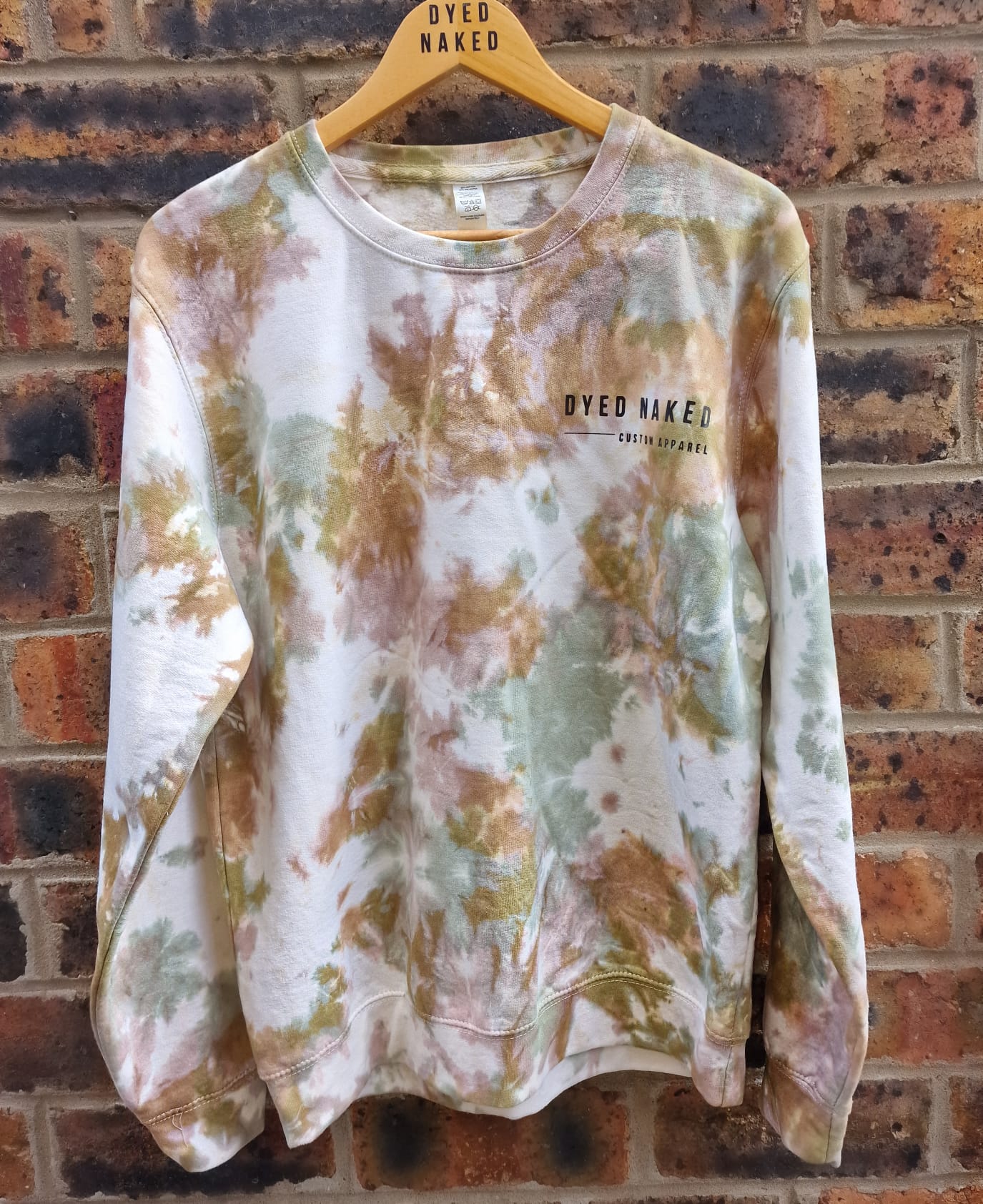 Dyed, Tie Dye, Sweatshirt